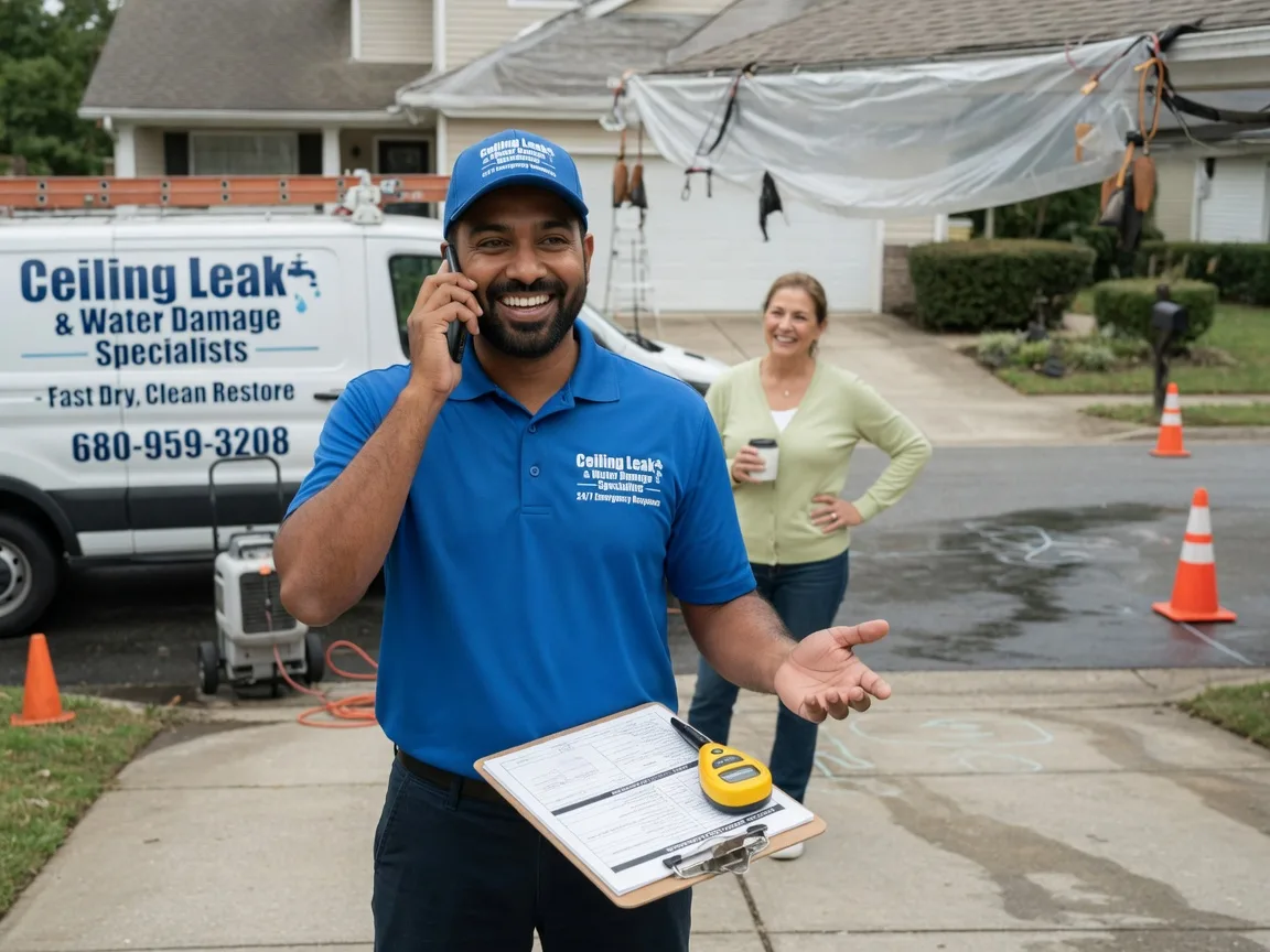 Ceiling Leak Cleanup Rosenhayn, NJ FAQs